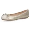 Naisten Balleriinat Caprice Valko/kulta