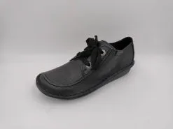 Naisten Kävelykengät Clarks Musta