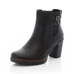 Naisten Nilkkurit Rieker Musta