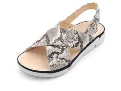 Naisten Sandaalit Clarks Grey Snake