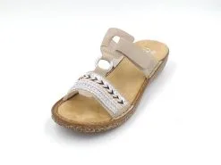 Naisten Sandaalit Rieker Beige