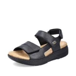 Naisten Sandaalit Rieker Musta