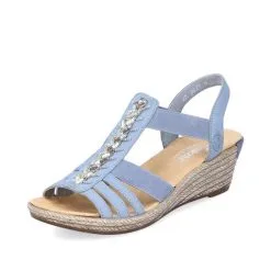 Naisten Sandaalit Rieker Sininen