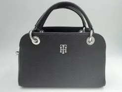 TH Olkalaukku Tommy Hilfiger Musta